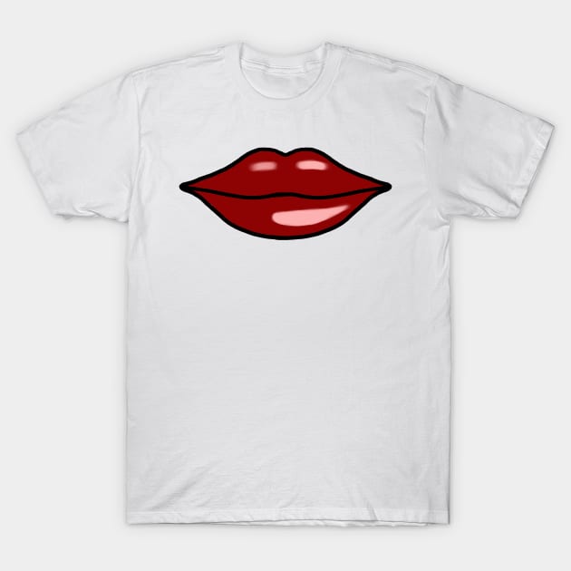 Mouth #1 T-Shirt by GagimasCutie